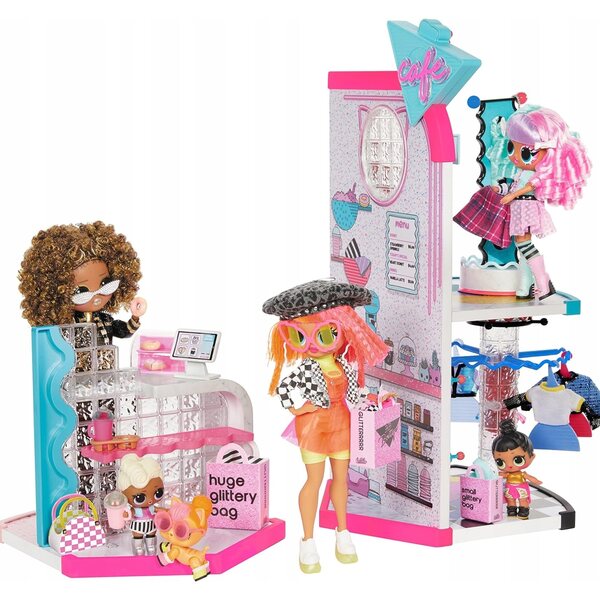LOL Surprise Set Überraschungsgalerie 2 Etagen mit über 40 MGA-Accessoires