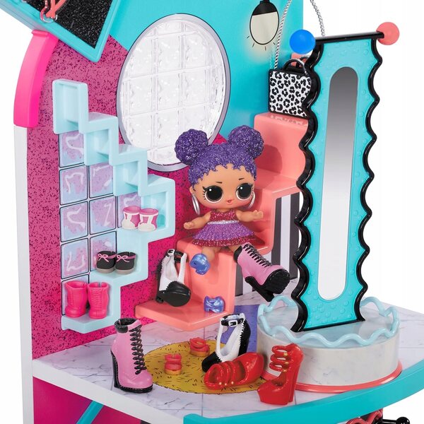 LOL Surprise Set Überraschungsgalerie 2 Etagen mit über 40 MGA-Accessoires