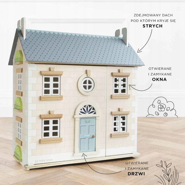 Bay Tree Le Toy Van aus nachhaltigem Holz, elegantem Design und realistischen Details