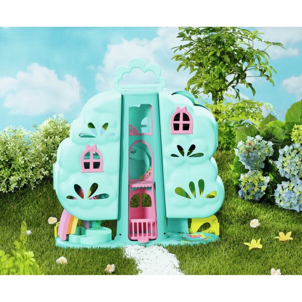 BABY Born Surprise Baumhaus, Baumhaus mit Spielplatz für Puppen