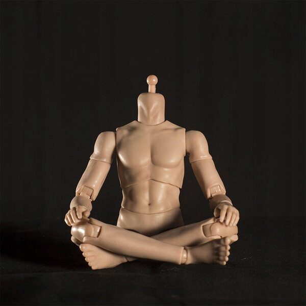 1/12 6 Zoll elastische männliche Figur, flexibler und beweglicher Körper