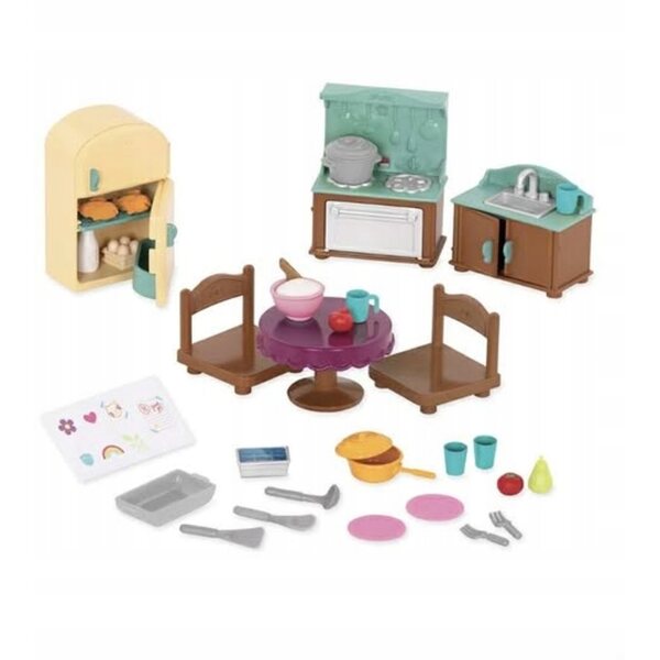 LI'L WOODZEEZ Set Cucina Country per Bambini - Gioco Creativo e Divertente