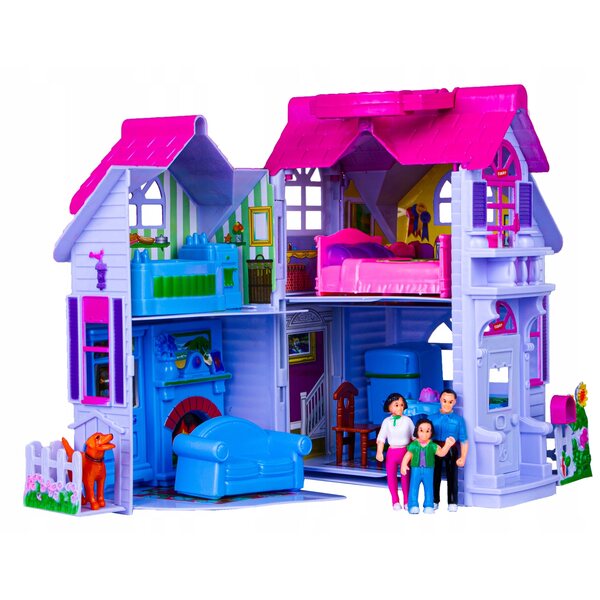 Norimpex poppenhuiskoffer 26 cm: praktisch en gemakkelijk te vervoeren