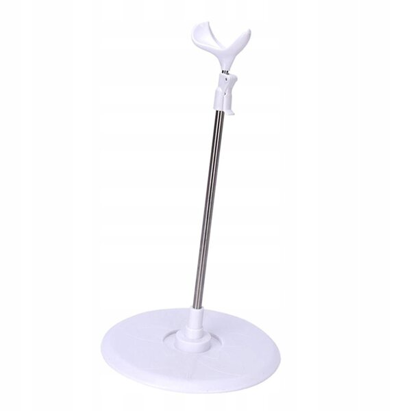 Stojak regolabile per bambole BJD con base in plastica e metallo 60 cm