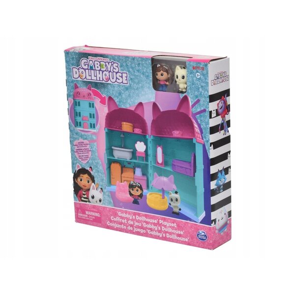 Gabi's Cat House - Set casa delle bambole con accessori, divertimento e creatività