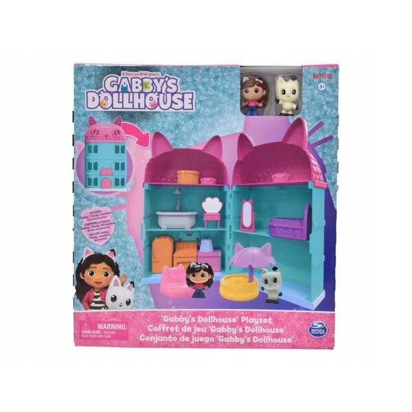 Gabi's Cat House - Set casa delle bambole con accessori, divertimento e creatività
