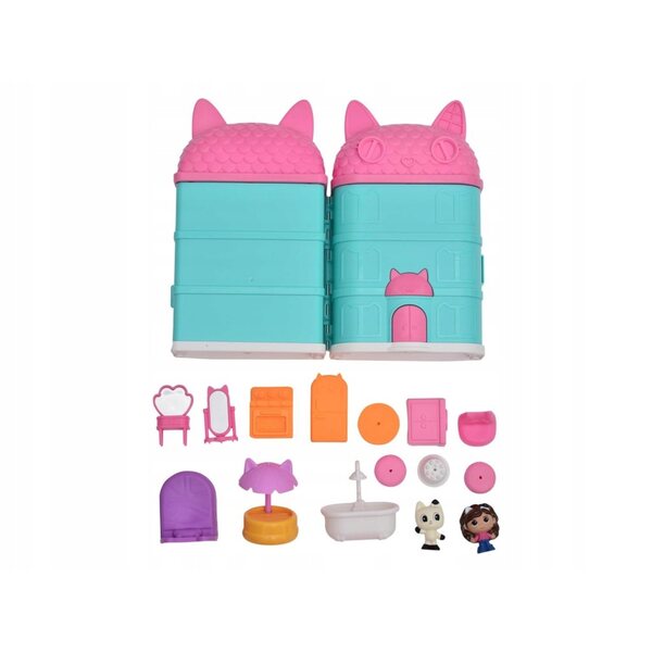 Gabi's Cat House - Set casa delle bambole con accessori, divertimento e creatività