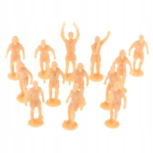 Modello Miniatura Calciatore 1/87 in Legno per Scenografia e Collezioni