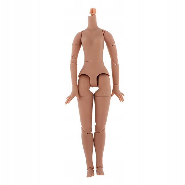 Corpo 19 articolazioni per bambola Blythe 1/6 pelle nera DIY 21 cm ecologico