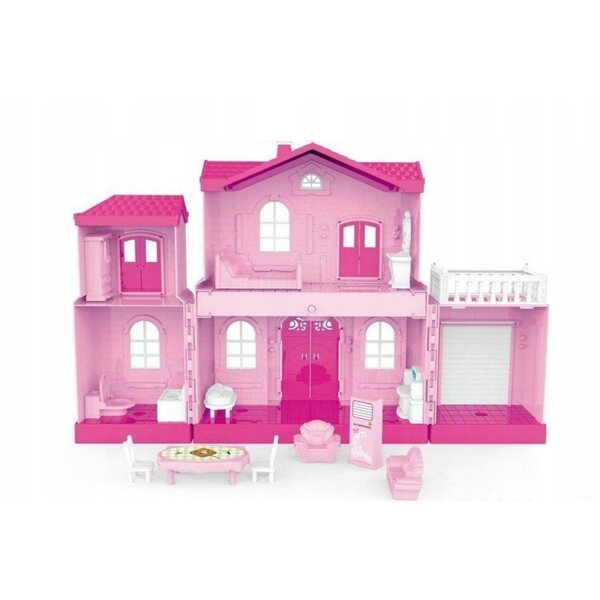 Gazelo Toys Puppenhaus mit Lichtern und Geräuschen, 31 cm, für Kinder ab 3 Jahren
