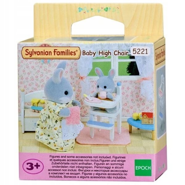 Sylvanian Families Hochstuhl mit Zubehör für 3+ Spiele