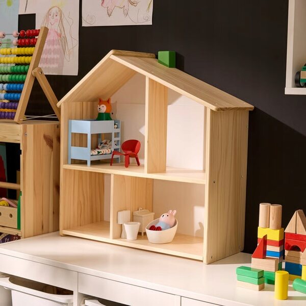 IKEA HUSET Mobili e Personaggi per Casa delle Bambole Camera da Letto e Bagno