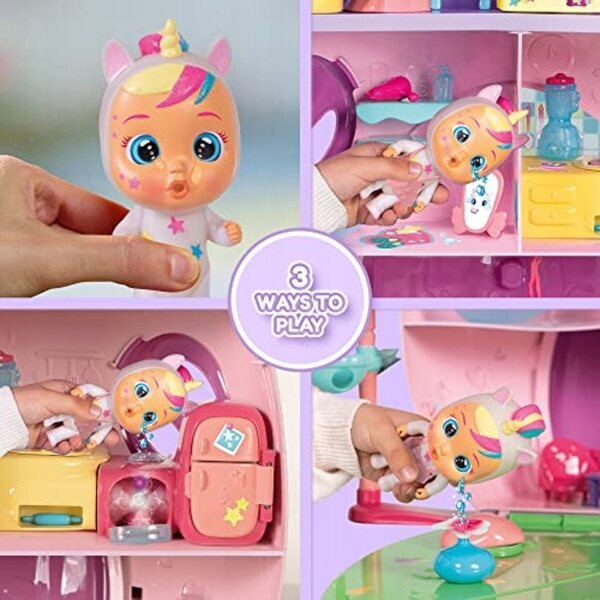 casetta per Bambole Cry Babies Magic Tears con Dreamy e 25+ Accessori Magici