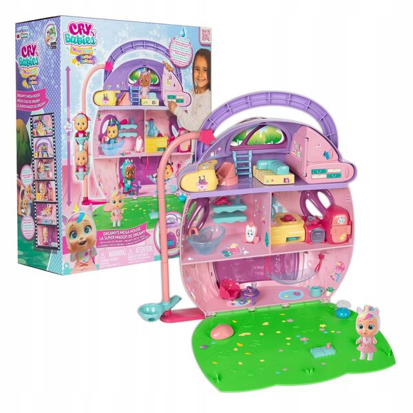 casetta per Bambole Cry Babies Magic Tears con Dreamy e 25+ Accessori Magici