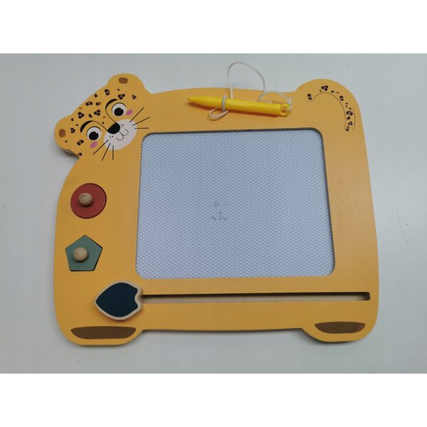 Lavagna magnetica in legno WOOMAX con accessori per bambini 3+ anni 31x40 cm