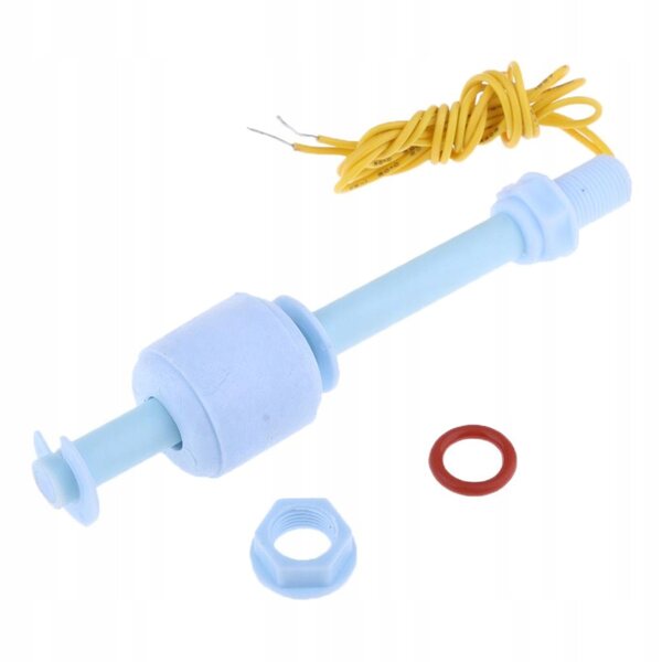 Interruttore a galleggiante Sensore livello acqua M10x100mm in PP per piscina