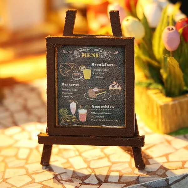Miniaturowy Domek Czas Na Kawę Kawiarnia Restauracja Lifestyle