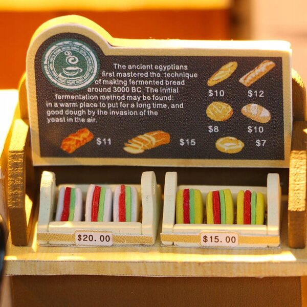 Miniaturowy Domek Czas Na Kawę Kawiarnia Restauracja Lifestyle