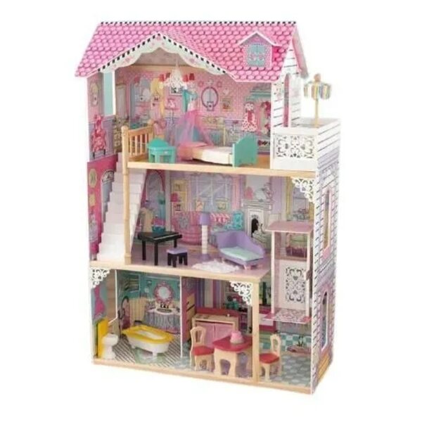 Casa delle Bambole KidKraft Annabelle in Legno con Arredi e Accessori