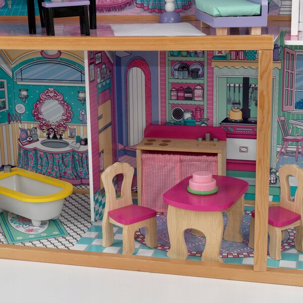 Casa delle Bambole KidKraft Annabelle in Legno con Arredi e Accessori