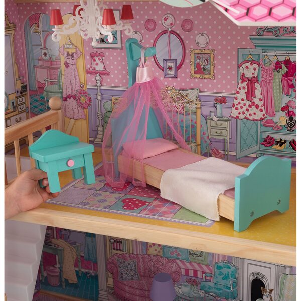 Casa delle Bambole KidKraft Annabelle in Legno con Arredi e Accessori