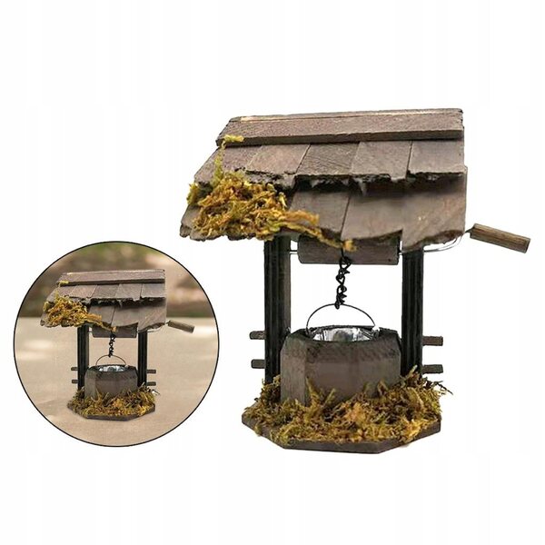 1:12 Miniatur-Puppenhaus aus Holz mit Korridor für detaillierte Dekoration