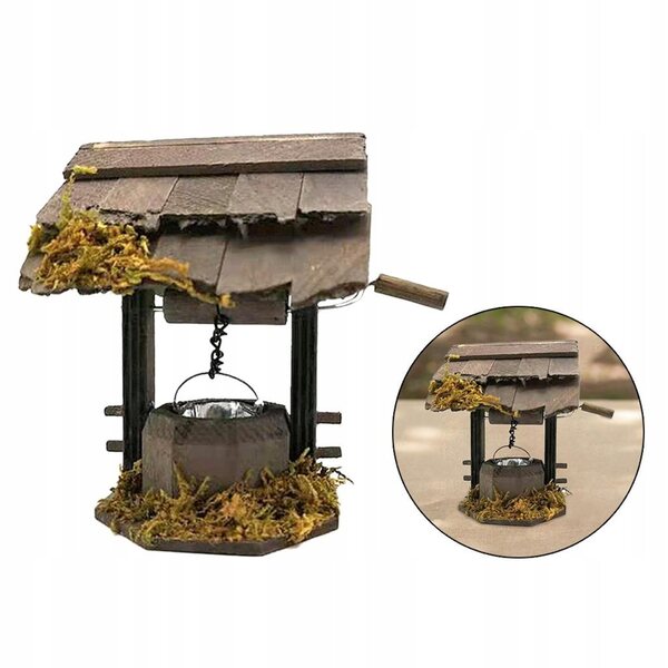 1:12 Miniatur-Puppenhaus aus Holz mit Korridor für detaillierte Dekoration
