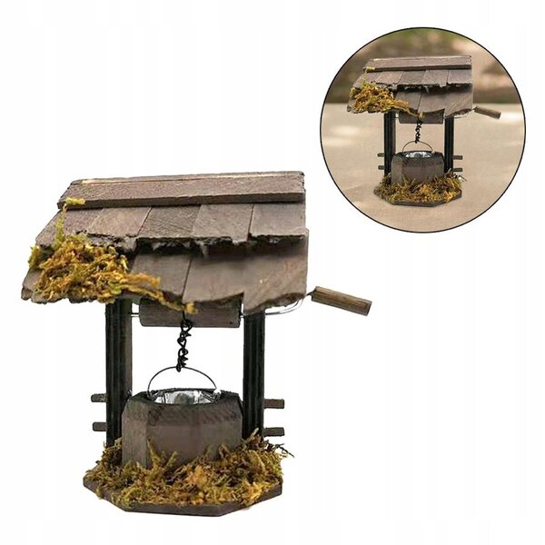 1:12 Miniatur-Puppenhaus aus Holz mit Korridor für detaillierte Dekoration