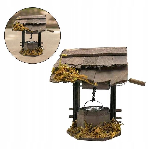 1:12 Miniatur-Puppenhaus aus Holz mit Korridor für detaillierte Dekoration