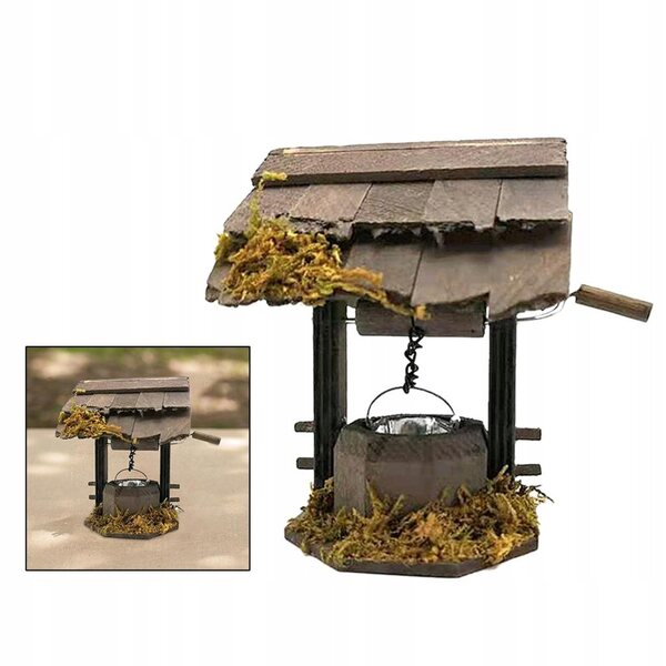 1:12 Miniatur-Puppenhaus aus Holz mit Korridor für detaillierte Dekoration