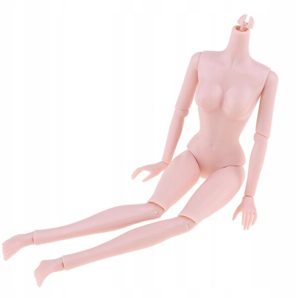 1/6 weiblicher BJD-Körper mit 20 Gelenken und mittlerer Oberweite für 24-cm-Puppe