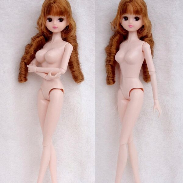 1/6 weiblicher BJD-Körper mit 20 Gelenken und mittlerer Oberweite für 24-cm-Puppe