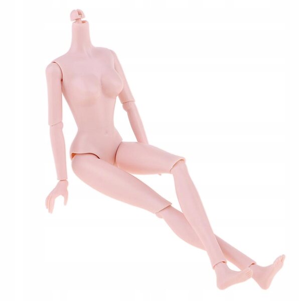 1/6 weiblicher BJD-Körper mit 20 Gelenken und mittlerer Oberweite für 24-cm-Puppe