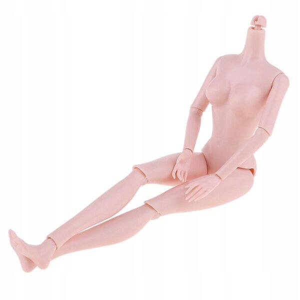 1/6 weiblicher BJD-Körper mit 20 Gelenken und mittlerer Oberweite für 24-cm-Puppe