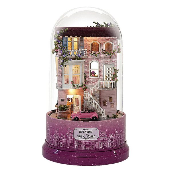 Obrotowy domek dla lalek miniaturowy Meet Street Corner