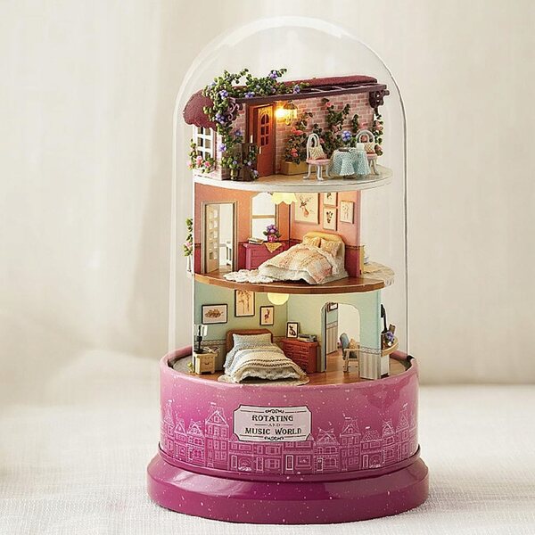 Obrotowy domek dla lalek miniaturowy Meet Street Corner