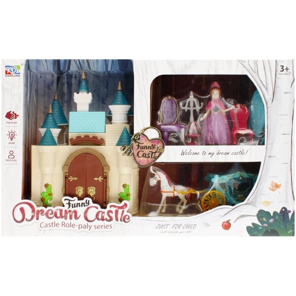 Castello giocattolo Mega Creative con accessori per bambine dai 3 anni