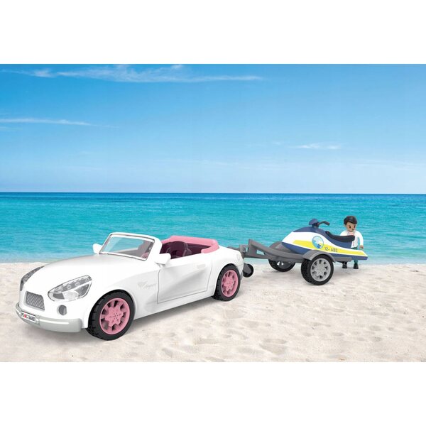 Beach house per bambole Playtive con luci LED, accessori e suoni