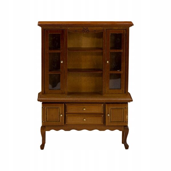 Miniatuur 1:12 houten boekenkast voor decoratieve en robuuste poppenhuizen