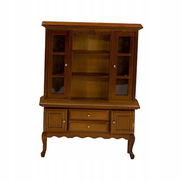 Miniatuur 1:12 houten boekenkast voor decoratieve en robuuste poppenhuizen
