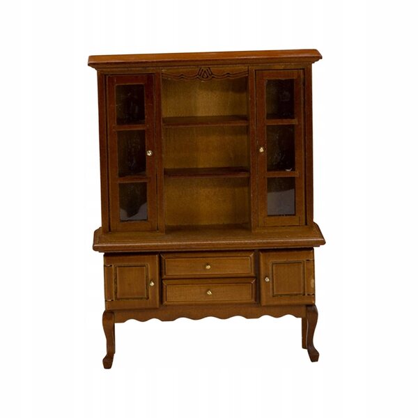 Miniatuur 1:12 houten boekenkast voor decoratieve en robuuste poppenhuizen