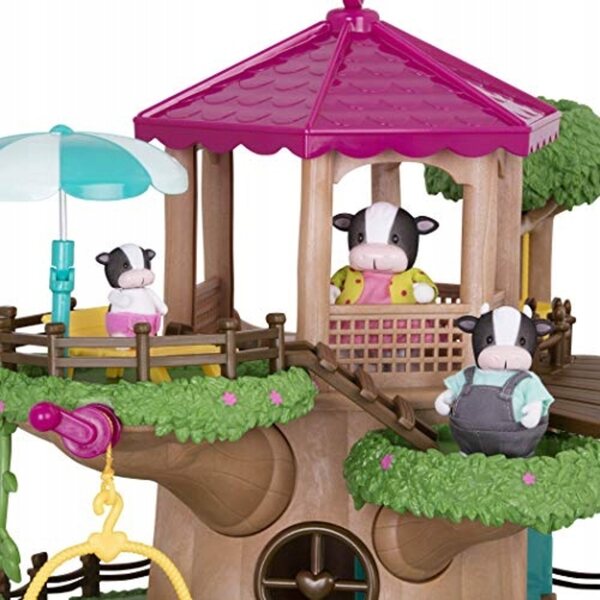 Li'l Woodzeez 22-delige boomhutset met lift voor kinderen vanaf 3 jaar