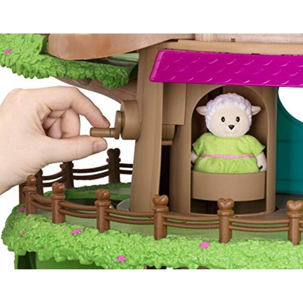 Li'l Woodzeez 22-delige boomhutset met lift voor kinderen vanaf 3 jaar