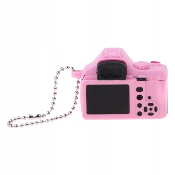 Miniatura Fotocamera per Casa delle Bambole Accessorio Dettagliato e Suoni