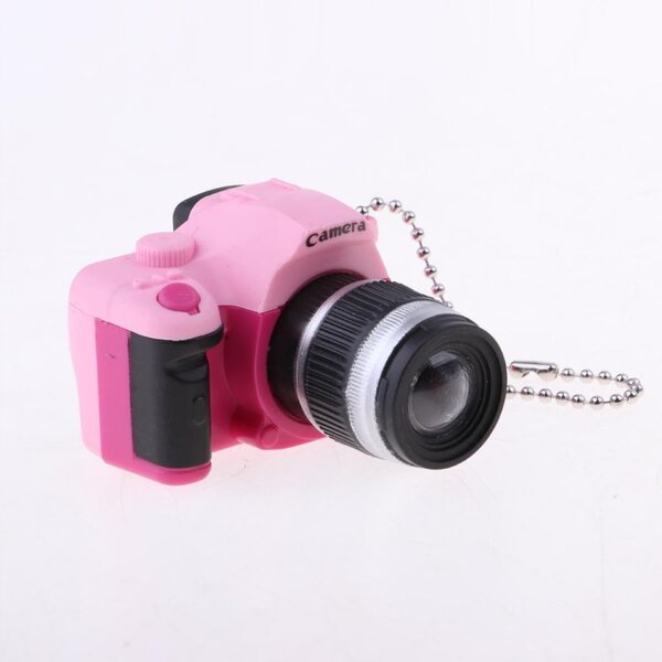 Miniatura Fotocamera per Casa delle Bambole Accessorio Dettagliato e Suoni