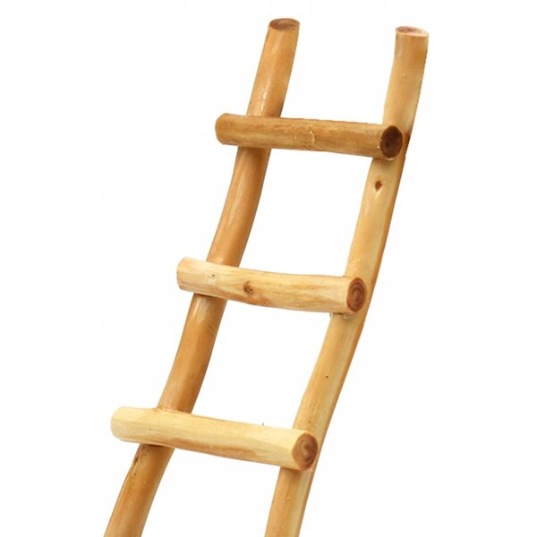 Mini-Drabina aus Holz 1:12 für Puppenhausdekorationen und Zubehör