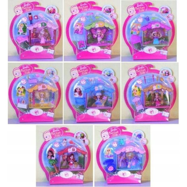 Mattel Petites Club Puppenhaus mit Puppe und Zubehör für Kinder ab 3 Jahren