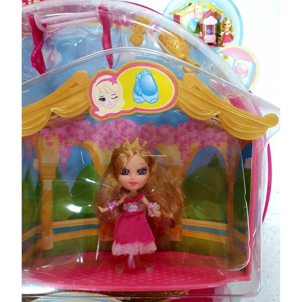 Mattel Petites Club Puppenhaus mit Puppe und Zubehör für Kinder ab 3 Jahren