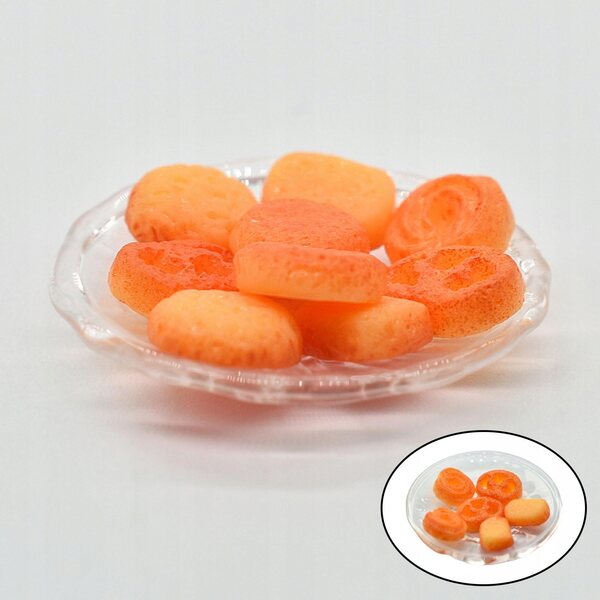 Miniatur-Essensset für Puppenhäuser im Maßstab 1:12 und 1:6 – Spiel und Dekoration