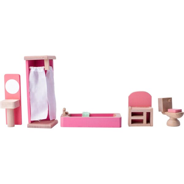 Dollhouse Woody Wisteria Villa in Legno 64 cm con Accessori per Bambine 3+